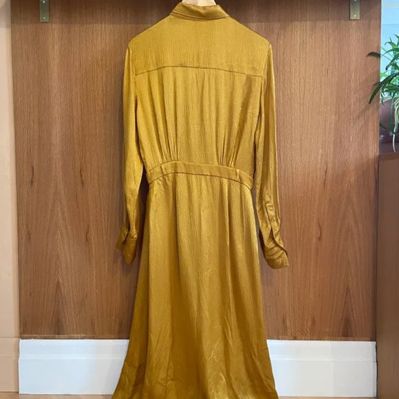 Gold long dress - & Other Stories Paris Atelier - Picture 4 of 4